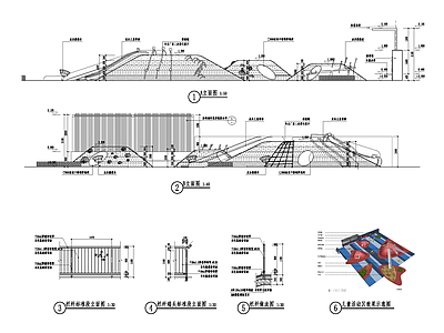 现代公园景观 施工图