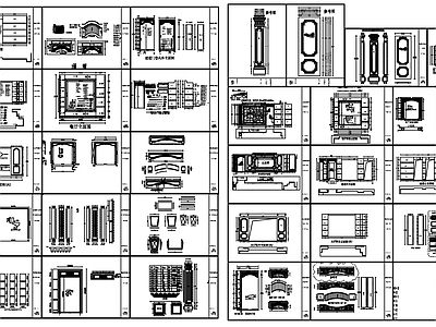 现代背景墙 深化 石材素材 石材深化 素材 施工图