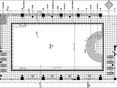 现代其他公共空间 游泳池设 施工图