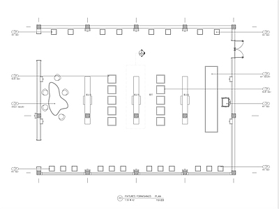 现代展厅 书画展 施工图