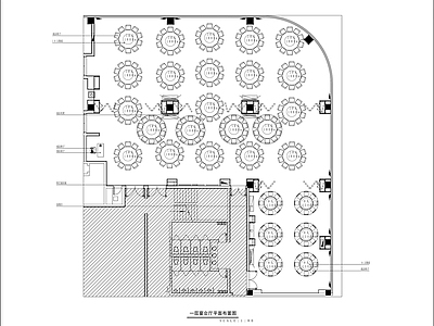 新中式其他餐饮空间 宴会厅设 施工图