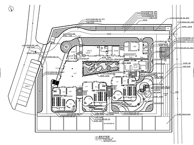 现代校园景观 幼儿园景 施工图