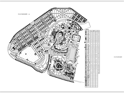 现代广场 广场规划图纸 施工图