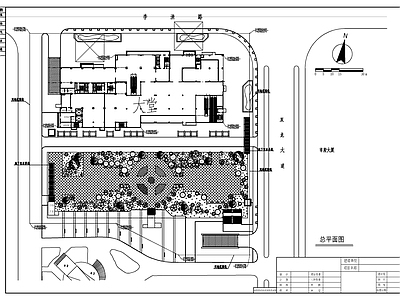 现代广场 广场设计方案 施工图