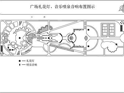 现代广场 霍城广场 施工图