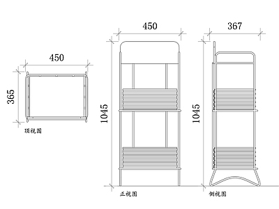 现代图书馆 报摊设计图 报摊材料 报摊尺寸 报摊轮子 报摊展示面 施工图