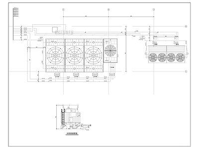 电气节点 冷却塔详图 施工图