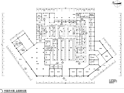 现代农贸市场 生鲜市场 农贸市场 农贸市场装饰施工 施工图