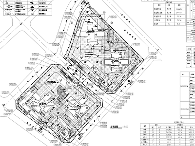 现代规划设计 住宅总图 施工图