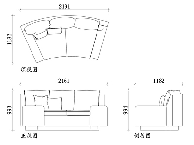 现代会所 弧度设计 面料选择 尺寸规格 色彩搭配 舒适度测试 施工图