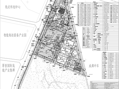 现代规划设计 丙类工业规划 施工图