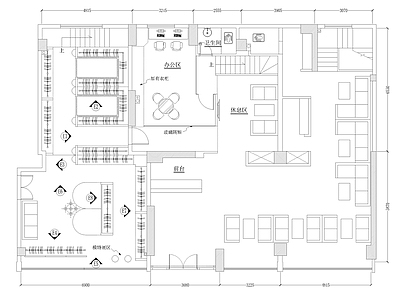 现代婚纱店 现代婚纱 施工图