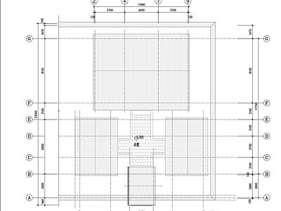 中式民宿建筑 民宿四合院建筑图 民宿建 施工图