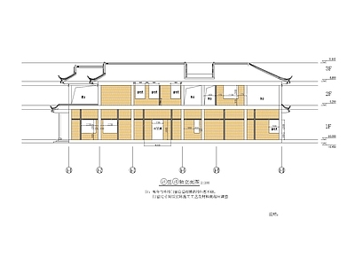 新中式中式住宅楼建筑 自建房 施工图