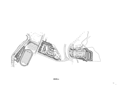 现代校园景观 景观 大学 施工图