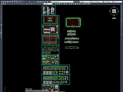钢结构 某带附跨 图纸 施工图