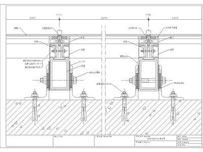 现代其他节点详图 幕墙150系列 辅助节点 施工图