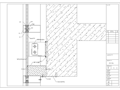 现代其他节点详图 防火 施工图