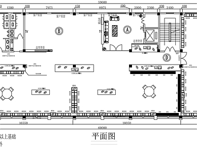 现代其他商业空间 企业服装展厅设计 服装展示空间设计 服装展 施工图