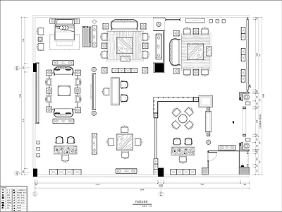 现代其他商业空间 家具展厅家私展厅 家具展 施工图