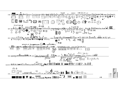 现代美式综合家具图库 家具图库 施工图