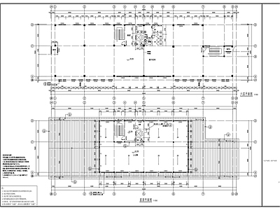 现代办公楼建筑 共富楼办公楼 施工图