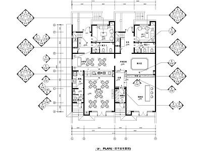 现代售楼处 售楼处整 施工图