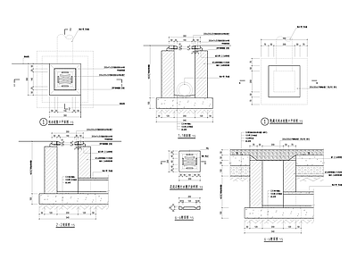 水处理 雨水口 施工图