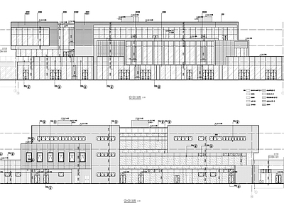 现代商业街 商业建筑图 施工图