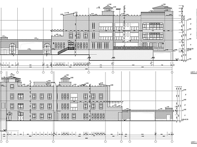 现代办公楼建筑 综合办公楼 施工图