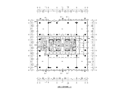 现代办公楼建筑 现代高层研发办公 科创园办公楼 金融大厦 施工图