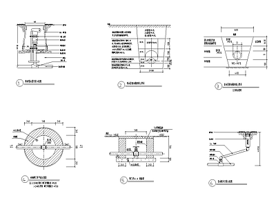 给排水图 自动灌溉 快速取水器 阀井 景观给排水 喷灌 施工图