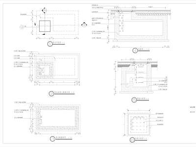 现代其他图库 泵坑详图 施工图