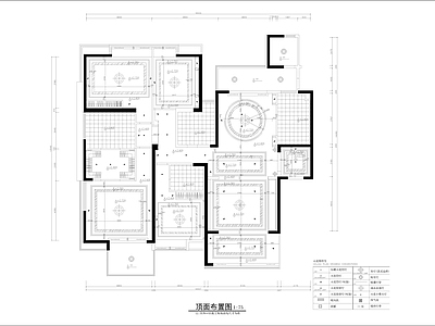 现代卧室 平面图 施工图