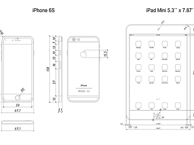 现代其他图库 苹果手机Ipad 施工图