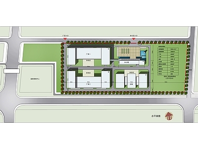 现代产业园建筑 现代新区物流园 平立剖面整套图纸 施工图