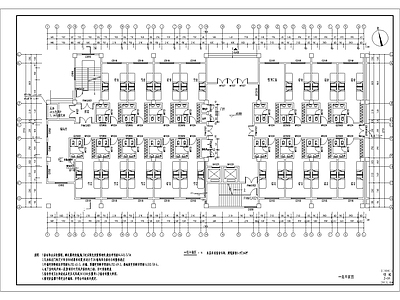 现代住宅楼建筑 人才公寓 楼 施工图