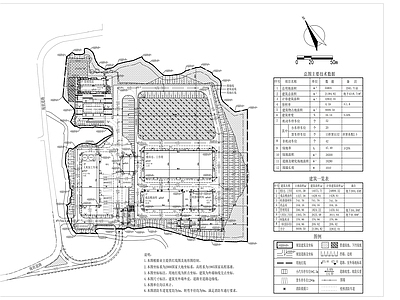 现代厂房 中心粮库迁建工程 施工图