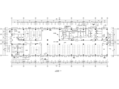 现代办公楼建筑 现代多层办公楼 研发楼 食堂 施工图