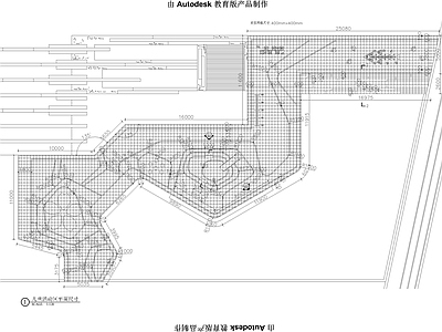 现代公园景观 儿童活动区细部 施工图