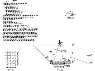 景观节点 毛石河坎 施工图