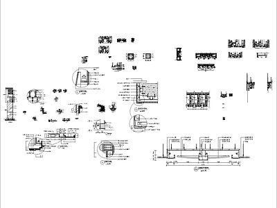 现代其他节点详图 节点图 施工图