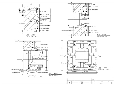 现代其他节点详图 铝板节点 施工图