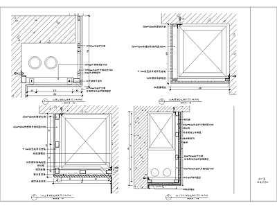 现代其他节点详图 B1节点详图 施工图