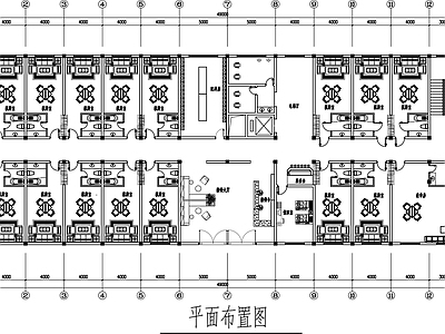 现代棋牌室 平面布置图 休闲麻将室平面图 桌游平面图 施工图