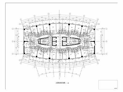 现代酒店建筑 餐饮建筑 施工图