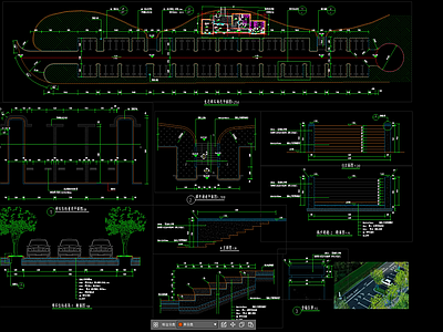 景观节点 生态 施工图