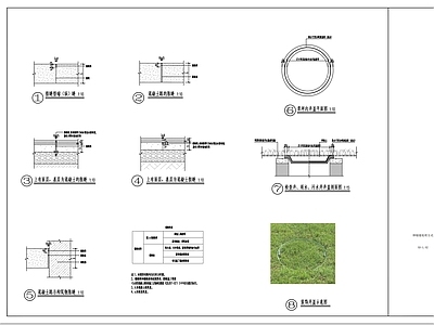 现代其他节点详图 道路详图 施工图