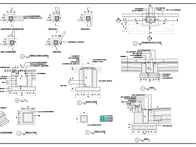 现代其他节点详图 排水口做法通用图 施工图