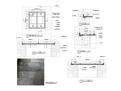 景观节点 井盖 施工图